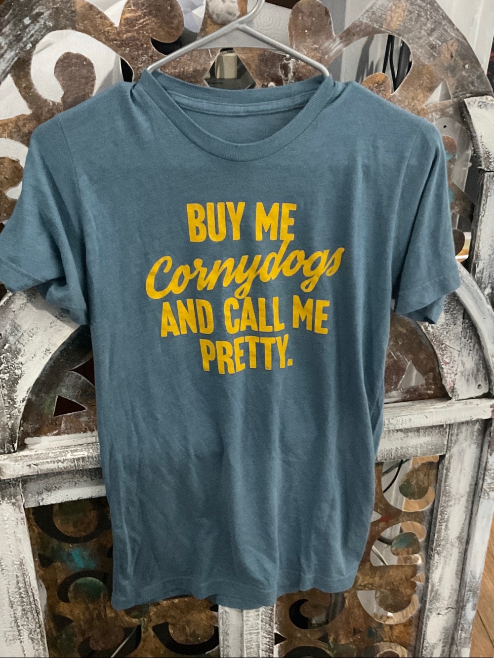 Super soft corn dogs pretty tee
